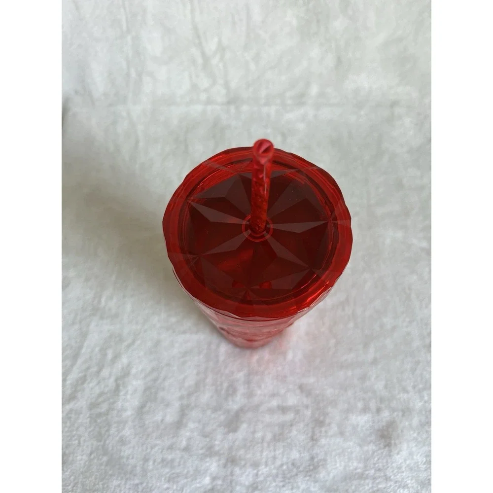 Starbucks Christmas Holidays‎ 2023 Red Diamond Prism Crystal Venti 24oz Tumbler